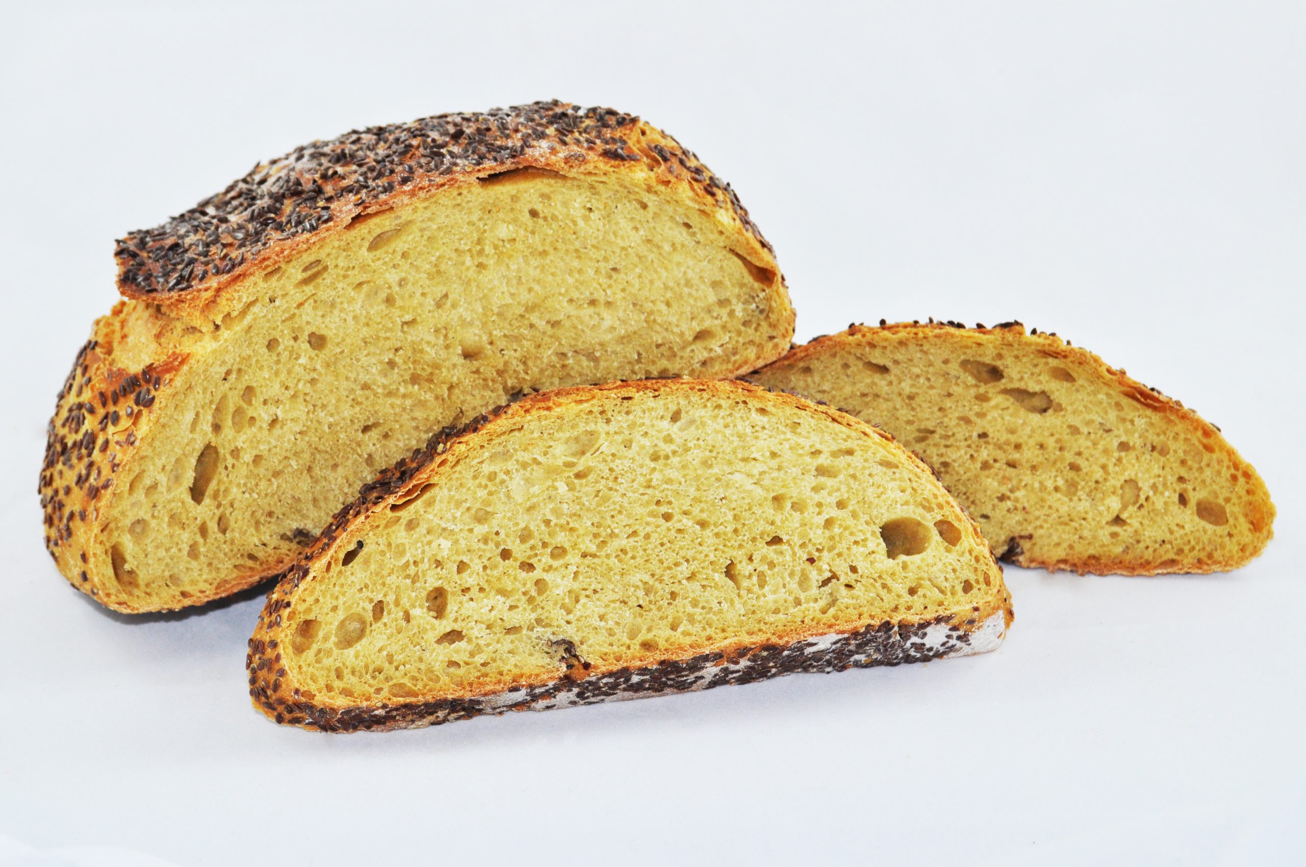 Pan con miga densa